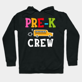 pre-k Crew shirt Back to School Teacher Gifts Hoodie